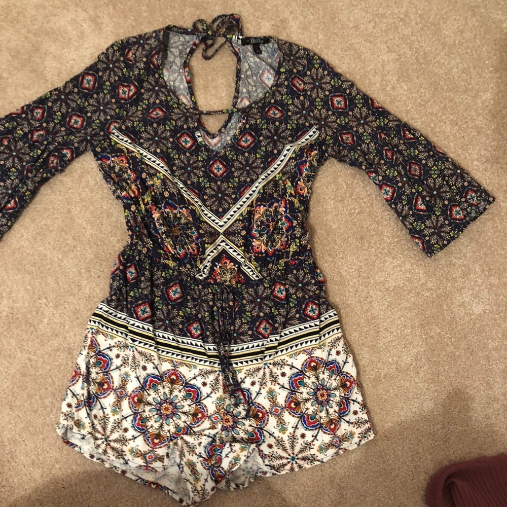 Floral Romper